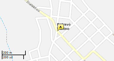 Location of business on map