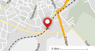 Location of business on map