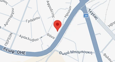 Location of business on map