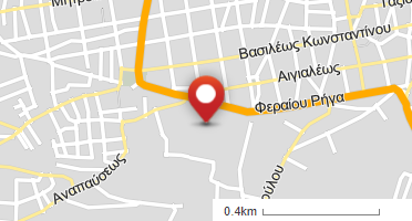 Location of business on map