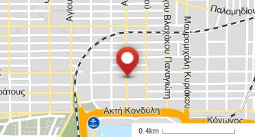 Location of business on map