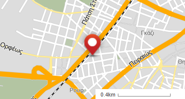 Location of business on map