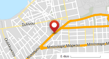 Χάρτης και σημείο της επιχείρησης