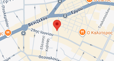 Χάρτης και σημείο της επιχείρησης