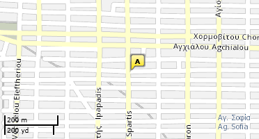Location of business on map