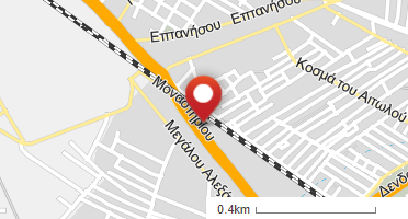 Location of business on map