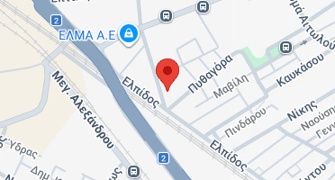 Location of business on map