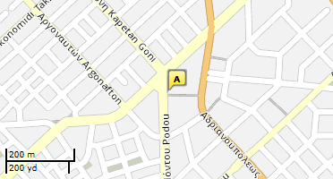 Location of business on map