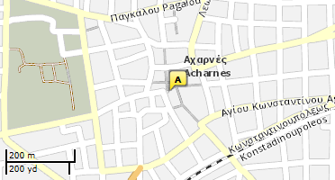 Location of business on map