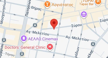 Location of business on map