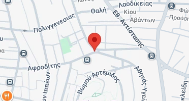 Location of business on map