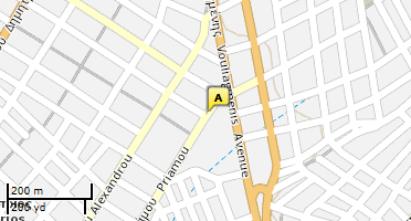 Location of business on map
