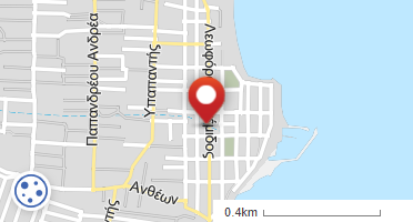 Location of business on map