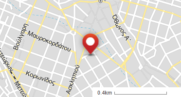 Location of business on map