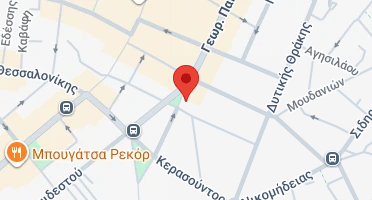 Location of business on map