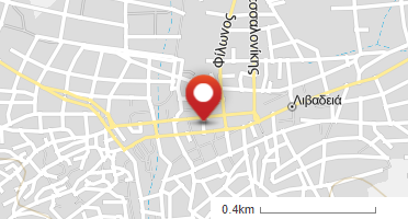 Location of business on map