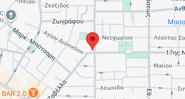 Location of business on map