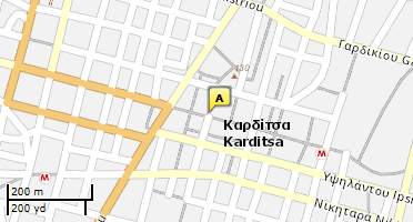 Χάρτης και σημείο της επιχείρησης