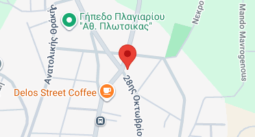 Location of business on map