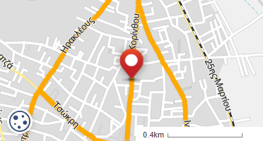 Location of business on map