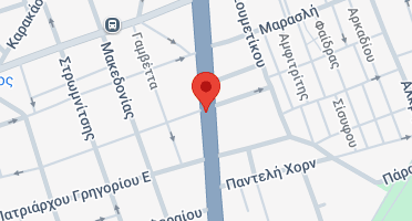 Location of business on map
