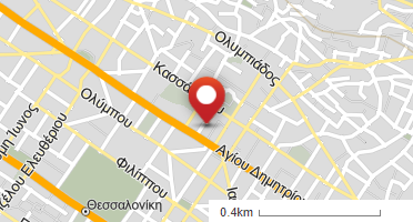 Location of business on map
