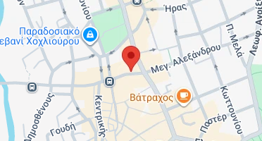 Location of business on map