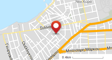 Location of business on map