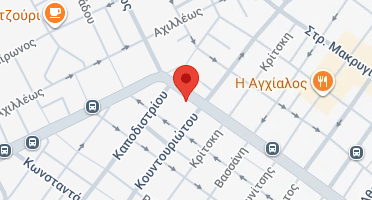 Location of business on map
