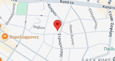 Location of business on map