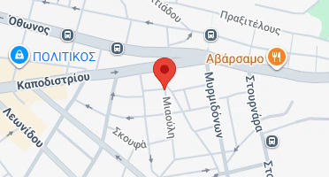 Location of business on map