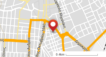 Location of business on map