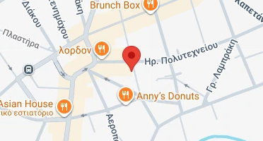 Location of business on map