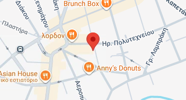 Location of business on map