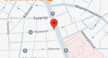 Location of business on map