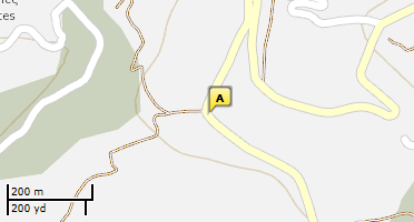 Location of business on map