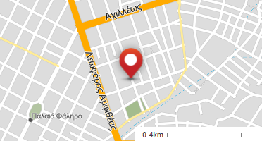 Location of business on map