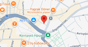 Location of business on map