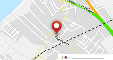 Location of business on map