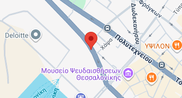 Location of business on map