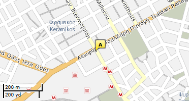 Χάρτης και σημείο της επιχείρησης