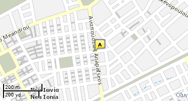 Location of business on map
