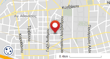 Location of business on map