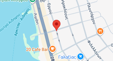 Location of business on map
