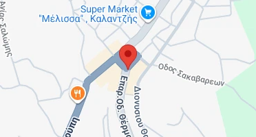 Location of business on map