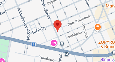 Location of business on map