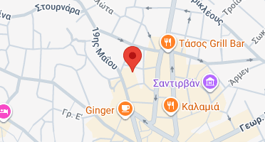Location of business on map