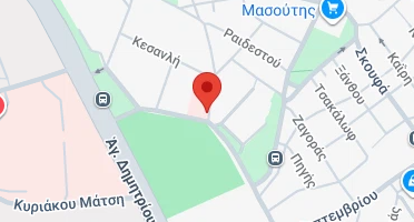 Location of business on map
