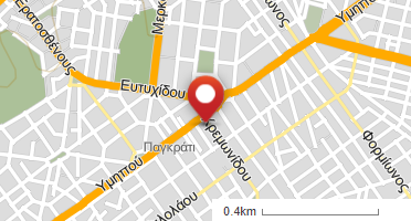 Location of business on map