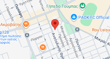 Location of business on map
